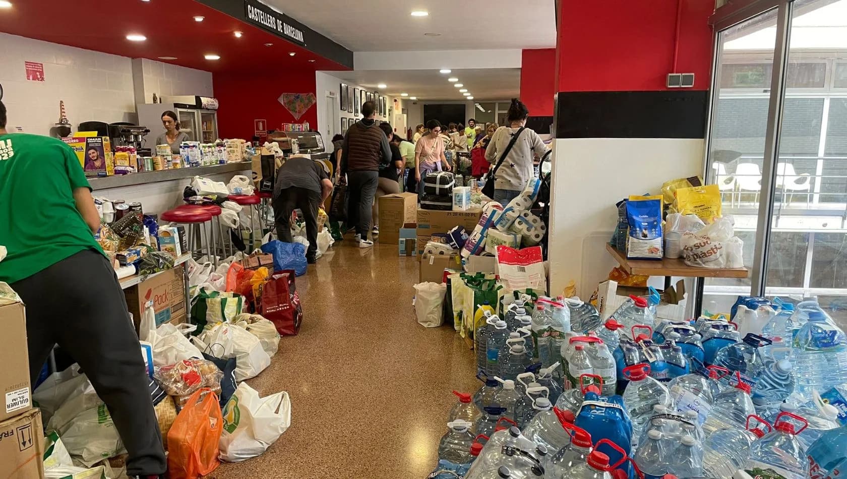 Diumenge 3 no obrirem el local per rebre donacions pels afectats per la DANA al País Valencià