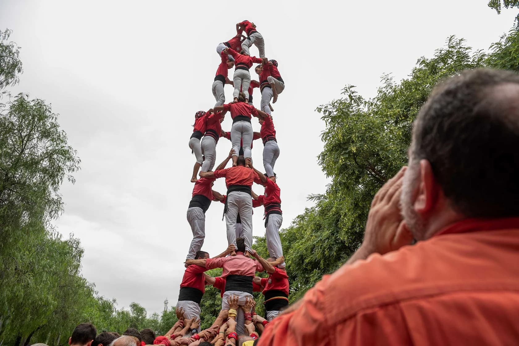 4 de 8 descarregat pels Castellers de Barcelona a la Festa Major del Poblenou