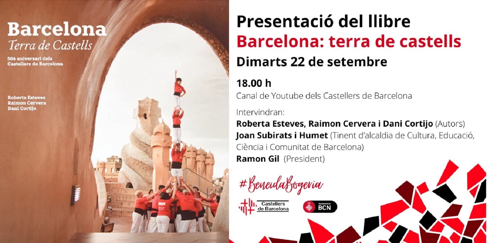 Presentació del llibre 'Barcelona: terra de castells'