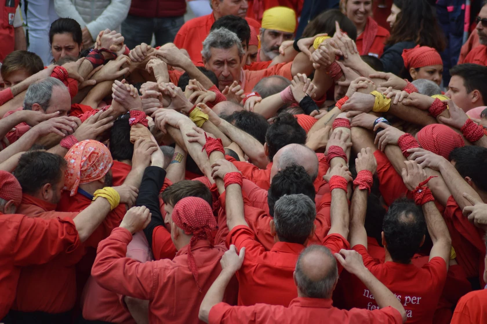 Pinya dels Castellers de Barcelona